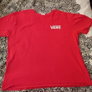 Vans Red Shirt